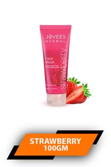 Jovees Facewash Strawberry 100gm